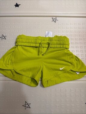 Nike Neon Green Athletic Shorts xs